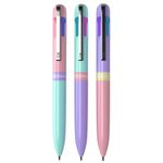 Caneta Cis 4 em 1 Candy 0.7mm - Colorida Fofa Tom Pastel