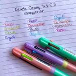 Caneta Cis 4 em 1 Candy 0.7mm - Colorida Fofa Tom Pastel