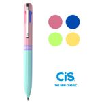 Caneta Cis 4 em 1 Candy 0.7mm - Colorida Fofa Tom Pastel