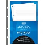 Refil para Caderno Colegial Argolado e Fichário Tiliflex Tilibra - Colorida - Cinza - Com/ Sem Pauta