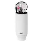 Estojo Estampado de Silicone BRW Retrátil Fofo em Formato de Panda ou Gatinho