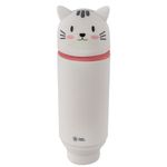 Estojo Estampado de Silicone BRW Retrátil Fofo em Formato de Panda ou Gatinho