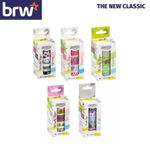 Kit 5 Fita Washi Tape BRW 15mm x 5 Metros