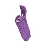 Apontador com Borracha Faber Castell Glitz Colorido com Glitter