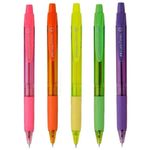 Kit Caneta Retrátil Faber Castell Poly Colors Ponta Fina 0.7mm - Estojo Candy ou Radiant