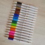 Kit Caneta NewPen Sensations Clip Grip Studygram 0.5mm - Tinta Gel Líquida