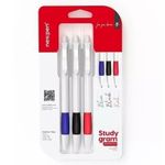Kit Caneta NewPen Sensations Clip Grip Studygram 0.5mm - Tinta Gel Líquida