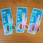 Tesoura Cis KS-270 Cabo Emborrachado Escolar Tom Pastel Fofa