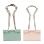 Binder Clip Tilibra Eco 19mm - Kit com 8 unidades