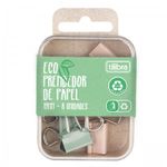 Binder Clip Tilibra Eco 19mm - Kit com 8 unidades
