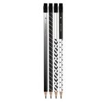 Kit Lápis HB BRW Black & White