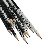 Kit Lápis HB BRW Black & White
