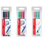 Kit 4 Caneta Stabilo PointMax - Tom Pastel - Color - Básicas