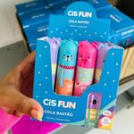 Cola em Bastão Cis Fun Fofa Pastel 13g - Coala, Ursinho, Porquinho - Kit ou Unidade
