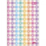 Caderno ou Caderneta Tilibra D+ 1/4 Capa Dura Brochura - 48 Folhas
