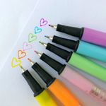 Caneta Fine Liner BRW Funny Ponta Ultra Fina - 0.4mm - Fofa: Cacto, Flamingo, Unicórnio