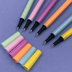 Caneta Fine Liner BRW Funny Ponta Ultra Fina - 0.4mm - Fofa: Cacto, Flamingo, Unicórnio