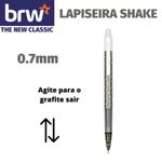 Lapiseira BRW Shake 0.7mm - Rosa, Preta, Azul e Lilás