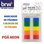 Marcador de Páginas Flag com Dispenser BRW Love Tom Pastel + Coração ou Poá