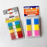 Marcador de Páginas Flag com Dispenser BRW Love Tom Pastel + Coração ou Poá