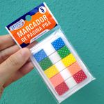 Marcador de Páginas Flag com Dispenser BRW Love Tom Pastel + Coração ou Poá