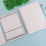 Caderno Universitário Spice Capa Dura Masculino - 20, 16, 12, 10 ou 1 Matéria - Astronauta, Gamer, Tubarão e Caveira