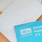 Fichas Pautadas Tilibra Branca 100 Folhas - N1, N2, N3 ou N4