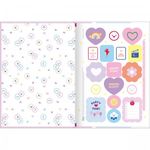 Caderno ou Caderneta Brochura Capa Dura Tilibra Happy Tons Pastel 1/4 ou Universitário - 48 ou 80 Folhas
