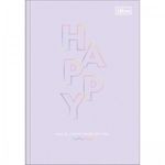 Caderno ou Caderneta Brochura Capa Dura Tilibra Happy Tons Pastel 1/4 ou Universitário - 48 ou 80 Folhas
