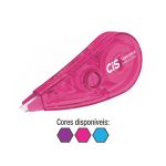 Fita Corretiva Cis Tape Neon - Corretivo em Fita - 5,5 Metros
