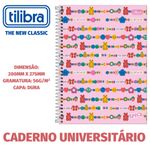 Caderno Universitário Spice Capa Dura Feminino - 20, 16, 12, 10 ou 1 Matéria