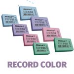 Borracha Mercur Record Colorida Tom Pastel - 40, 20