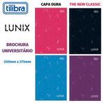 Caderno Brochura Capa Dura Universitário Tilibra Lunix - 80 ou 40 Folhas