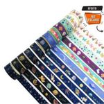 Washi Tape BRW Brilha no Escuro - Glow - Fita Adesiva Decorativa Fofa