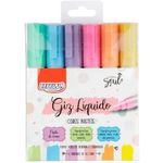 Giz Líquido BRW Evoke Tom Pastel Kit ou Unidade