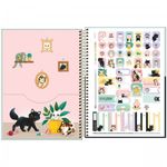 Caderno Universitário Tilibra Purrfect Cat - Gatinho Fofo - 10 Matérias