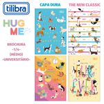 Caderno ou Caderneta Brochura Capa Dura Tilibra Hug Me - Universitário - 1/4 - 80 Folhas