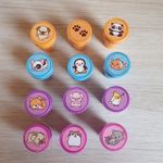 Carimbo Cis Stamp Pets Fofo Gatinho Cachorro Panda Patinha Coruja Pintinho Peixe