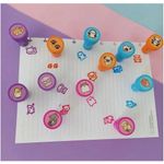 Carimbo Cis Stamp Pets Fofo Gatinho Cachorro Panda Patinha Coruja Pintinho Peixe