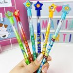 Lapiseira Cis Tik Tak Troca Pontas 2.0mm - Fofa Estrela Coração Unicórnio Cupcake
