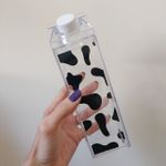 Garrafa Plástica Leo&Leo Fofa 450ml - Picolé e Milk - Formato Caixa de Leite