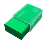 Borracha Mercur Neon TR Colorida com Capa Protetora Plástica Transparente
