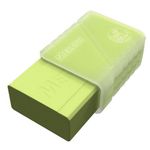 Borracha Mercur Neon TR Colorida com Capa Protetora Plástica Transparente