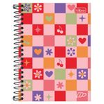 Caderno Universitário Capa Dura Feminino Tilibra D+ - 20, 16, 12, 10 ou 1 Matéria