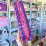 Estojo Transparente Colorido BRW - Rosa Lilás Azul Verde e Tutti Frutti