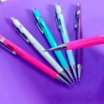 Lapiseira Técnica BRW 0.7mm - Cores Metálicas, Color, Tom Pastel ou Neon