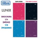 Caderno ou Caderneta Brochura Capa Dura Tilibra Lunix Tons Pastel 1/4 ou 1/8 - 40 ou 80 Folhas