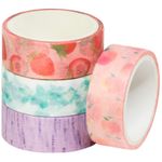 Fita Adesiva Washi Tape com Cheirinho BRW - 15mm x 3 Metros