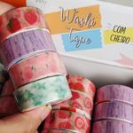 Fita Adesiva Washi Tape com Cheirinho BRW - 15mm x 3 Metros