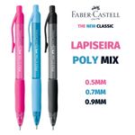 Lapiseira Faber Castell Poly Coloridas - 0,7mm ou 0,5mm ou 0,9mm - Kit ou unidade
